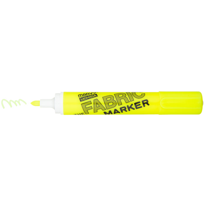FABRIC MARKER BROAD fluorescent yellow