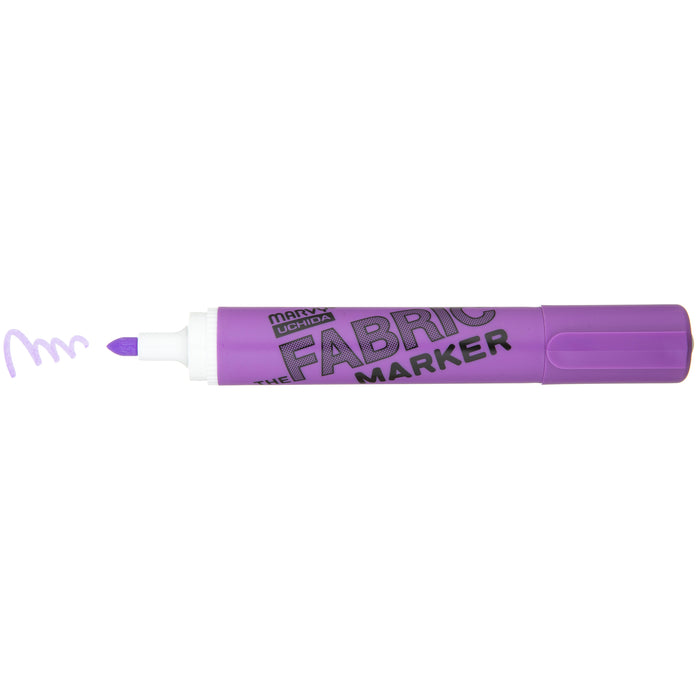 FABRIC MARKER BROAD fluorescent violet