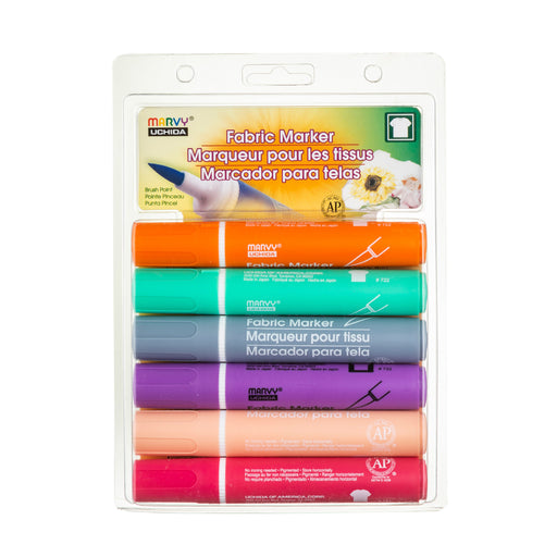 FABRIC MARKER BRUSH SETS - Marvy Uchida