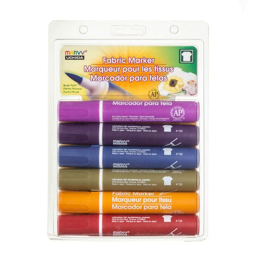 FABRIC MARKER BRUSH SETS - Marvy Uchida
