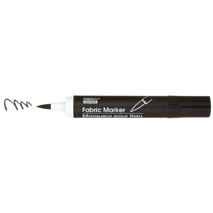 FABRIC MARKER BRUSH black