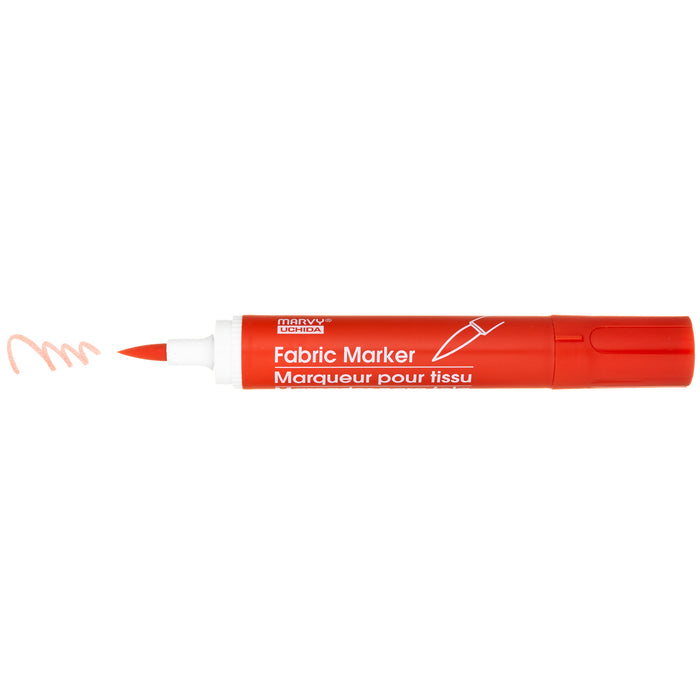 FABRIC MARKER BRUSH red