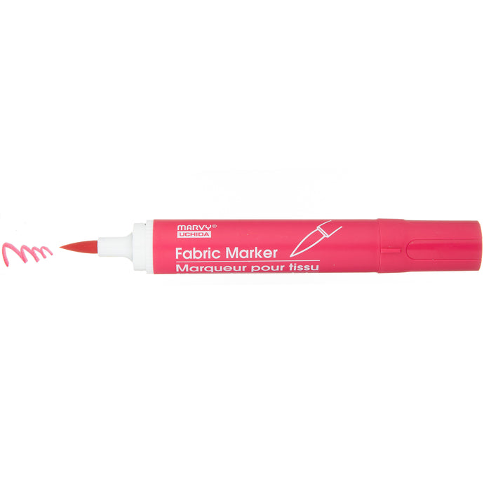FABRIC MARKER BRUSH crimson lake