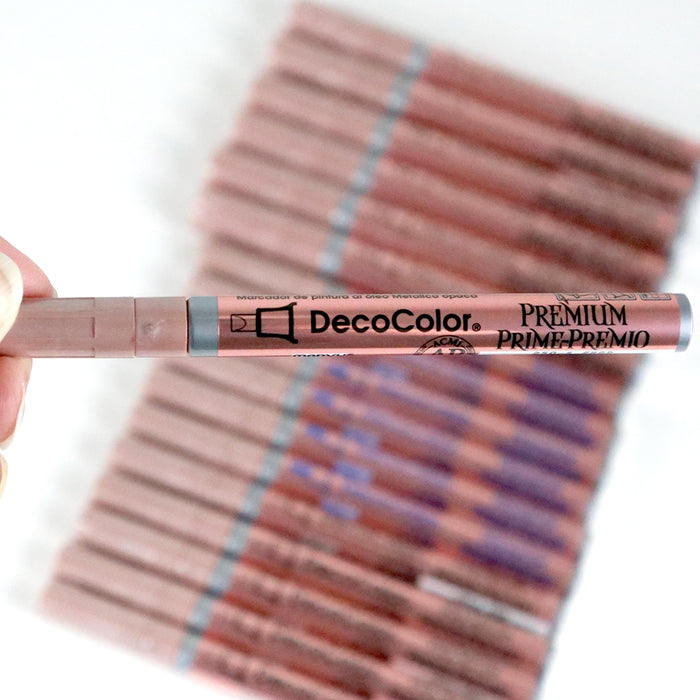 DECOCOLOR® PREMIUM FINE TIP - ROSE GOLD - Marvy Uchida
