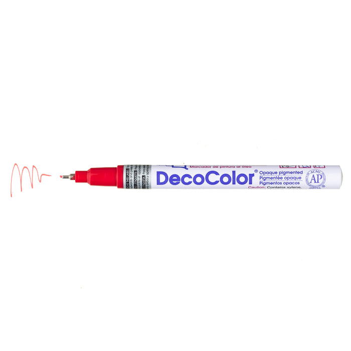 DECOCOLOR® PAINT MARKER EXTRA FINE red