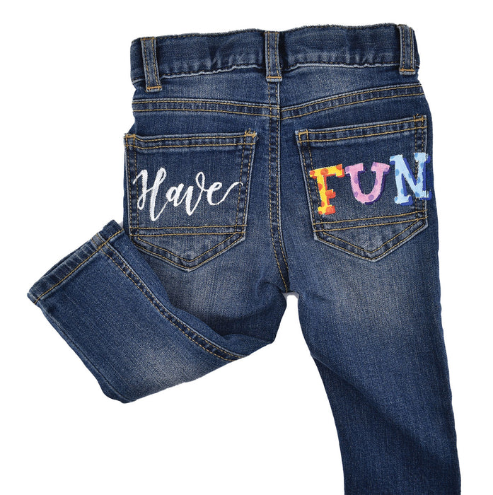 project using decofabric on jeans
